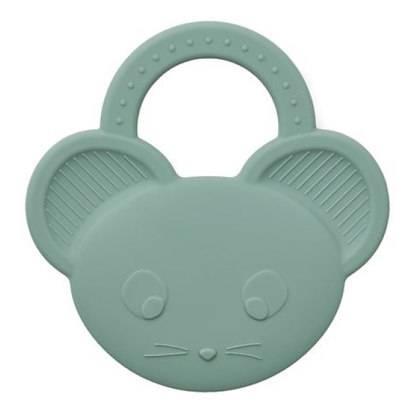 Прорізувач Liewood Gemma Teether Silicone Mouse (Blue-Grey)