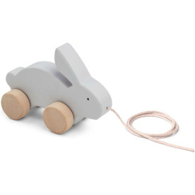 Деревянная игрушка на веревке LIEWOOD Abby Pull Along Rabbit (Dumbo Grey) Деревянная игрушка на веревке LIEWOOD Abby Pull Along Rabbit (Dumbo Grey)