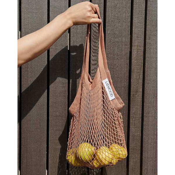 Вязаная сетчатая сумка Liewood Mesi Mesh Tote Bag (Dove Blue)