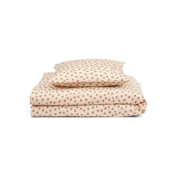 Детский постельный набор Liewood Carmen Baby Bedding Set (Floral/Sea Shell)