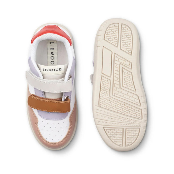 Кроссовки Liewood Drew Leather Sneakers Golden Caramel Multi Mix