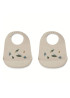 Набор силиконовых нагрудников Liewood Tilda Silicone Bib 2 Pack (Space Multi Mix)