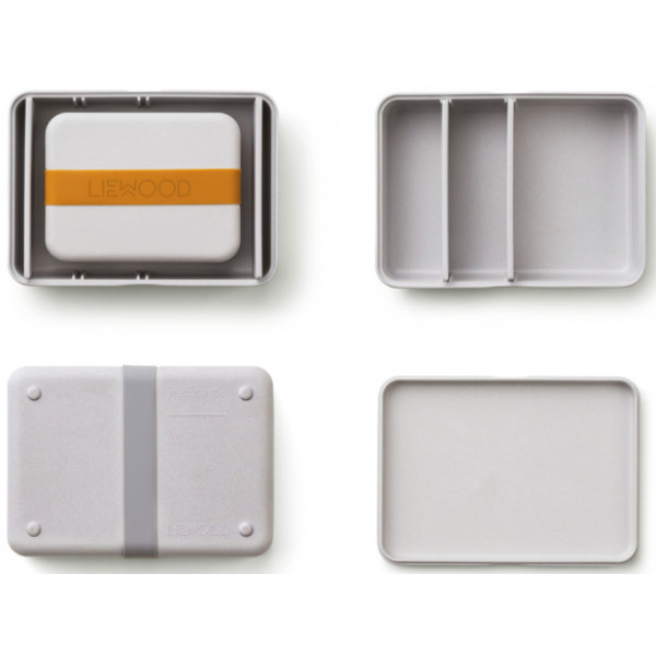 Набор ланчбоксов LIEWOOD Lunchbox Set BRADLEY Dumbo Grey