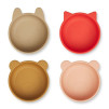 Набор силиконовых лоханок Liewood Iggy Silicone Bowls 4 Pack 