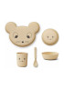 Набор детской посуды Liewood Brody Mouse Wheat Yellow